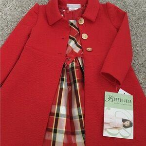Bonnie Jean Dress & Coat NWT